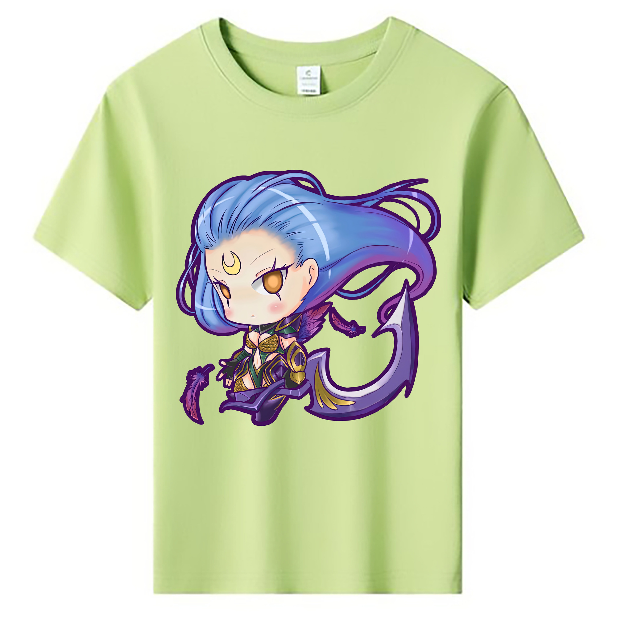 （画像用） リーグ・オブ・レジェンド League of Legends LOL 綿100％キッズTシャツ（フロントプリント）
